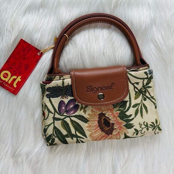 Signare Morning Garden Fold Away Bag - Picture 1 of 6